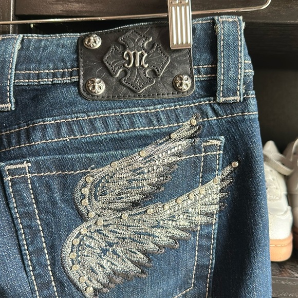 Miss Me Bootcut Dark Wash Denim Jeans Women's 31  Boot‎cut - Picture 1 of 9